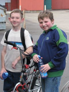 Eduard and Alex - Woodmere Bike Safety Club - Spring 2007